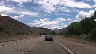 The Drive Into Zion National Park: Utah 17 & 9 Drivelapse