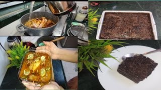 Mughal dish Nalli Nihari/ Super moist chocolate milk cake all favorite/ Indian mom cooking.