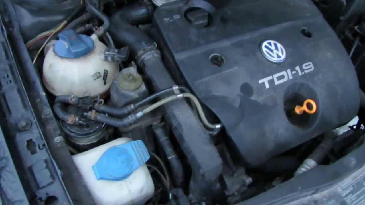 Bad Timing Belt Pulley Sound VW TDI 1.9L ALH MK4 Chirping Squeek YouTube