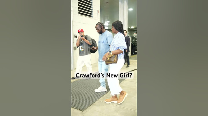 Crawford Arrived For Canelo Presser with New Girlfriend 👀