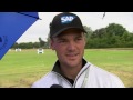 Martin Kaymer and Jimmy Walker on the range