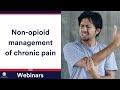 Non-opioid management of chronic pain