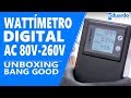 Wattímetro Digital AC80V 260V 100A Medidor de Energia Digital AC