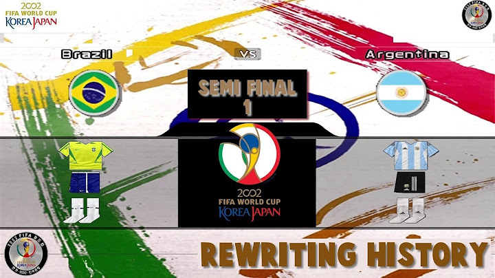 FIFA World Cup 2002 | Brazil vs Argentina |  Rewriting History | Match 61