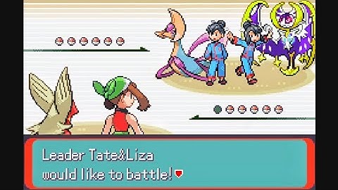 Inclement Emerald Post Game - Tate and Liza Rematch (Challenge Mode)