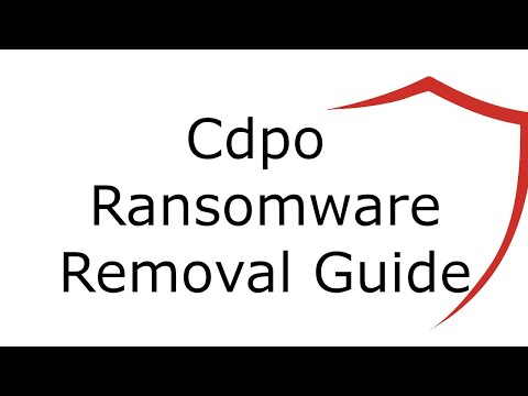Cdpo File Virus Ransomware [.Cdpo ] Removal and Decrypt .Cdpo Files