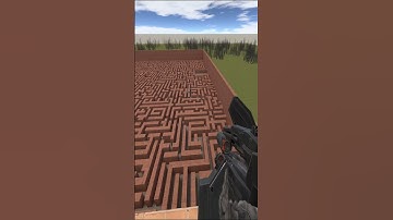 Is It Possible Find Mad Worm In Big Maze #shorts