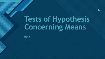 Statistics - Hypothesis Testing - Tests of Difference - Dependent (or Paired) Samples T-test
