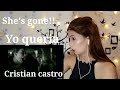 Cristian Castro || YO QUERIA(REACTION)
