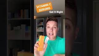 STOP - 3 Mistakes With Vitamin C Serums #shorts