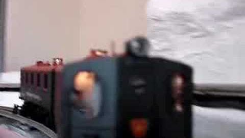 Take a ride around my layout behind a MTH Pennsylvania DD-1