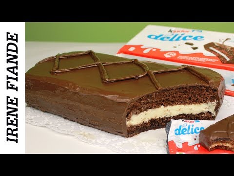 วีดีโอ: เค้ก Kinder Delis โฮมเมด