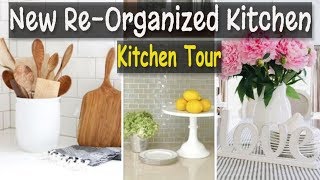 KITCHEN TOUR (Kitchen Decoration- Kitchen Organizing- Kitchen Storage Ideas And Hacks)