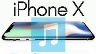 Apple iPhone X original ringtone