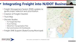 NJDOT Statewide Freight Plan Update - June 2026
