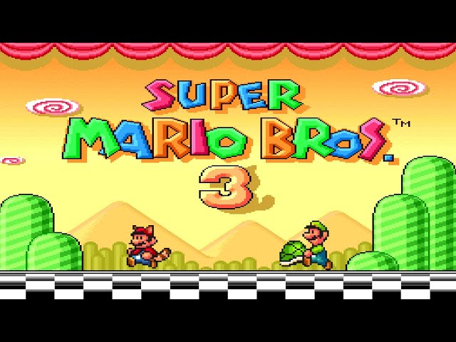 Fliperama Arcade: Super Mario Bros 3 (Nintendo, SNES, PlayStation
