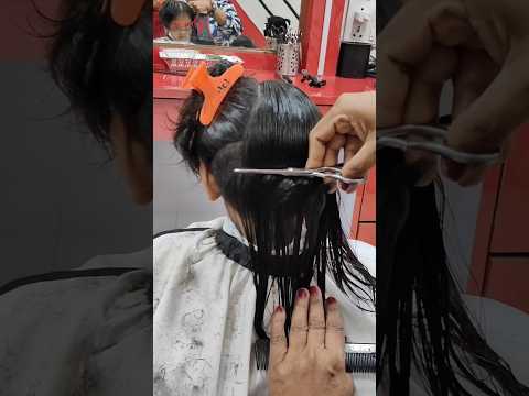 Summer season special haircut for kids 💇#mushroomhaircut#shorthaircut #trending#haircut#shorts#viral