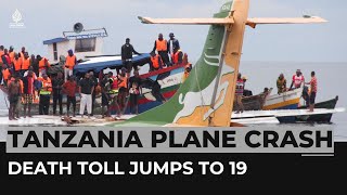 Tanzania plane crash death toll jumps to 19: PM