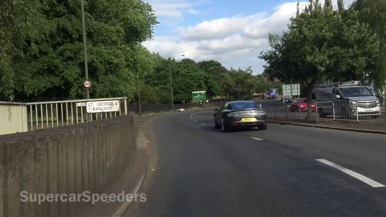 Aston Martin Rapide Exhaust Sound HD