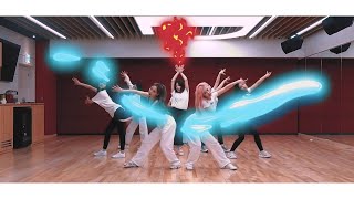 TWICE 'Feel Special' Dance Practice (Glow Scribble Animation)