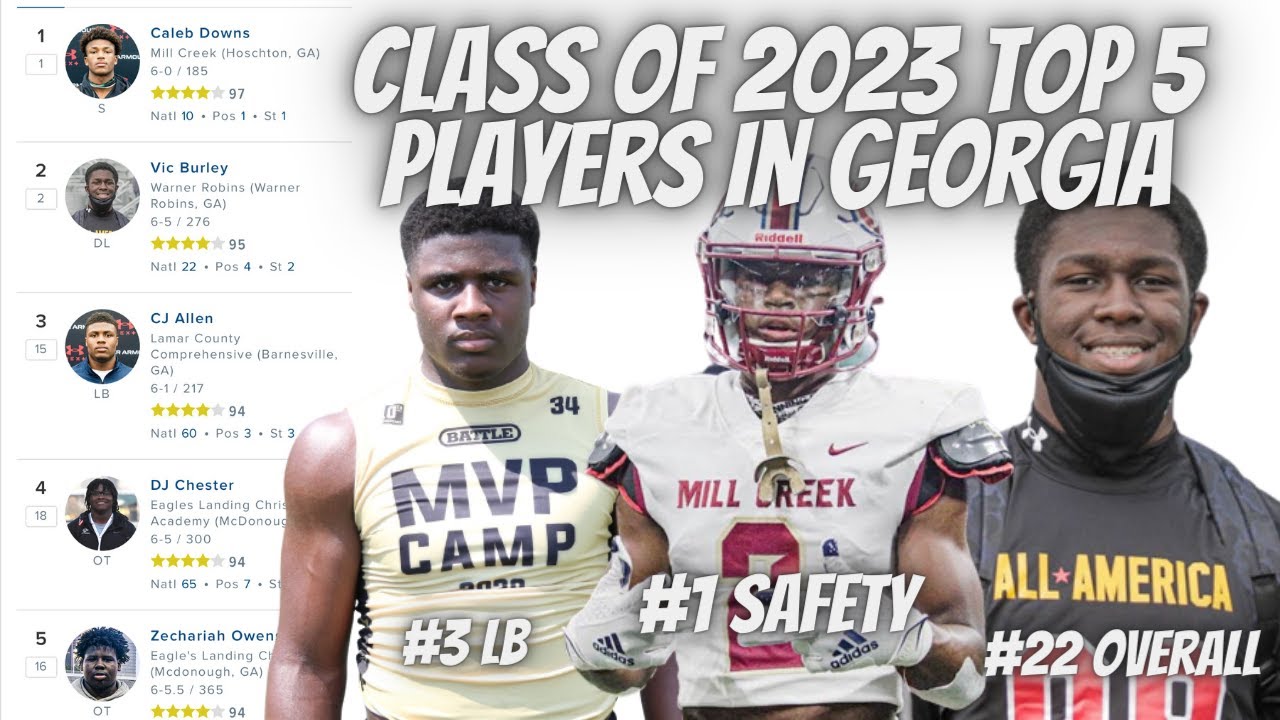 College Football Recruiting Top 5 RECRUITS in for Class of