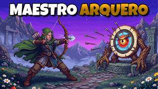 PASÉ 4 HORAS MEJORANDO de NOVATO a MAESTRO ARQUERO! screenshot 3