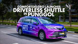 Free rides on ComfortDelGro (CDG) driverless shuttles kick off in Punggol, book via CDG's Zig app