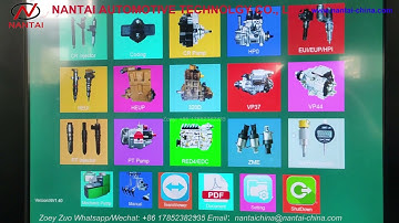 NTS815A DELPHI injector EJBR04501D tesing with BIP function,CRI Injector response time testing