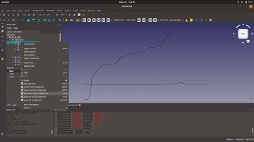 Generating a 3D spline-based alignment from 2D horizontal and vertical alignments in FreeCAD