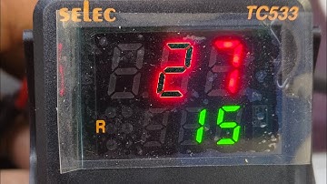 Temperature Controller TC533 SELEC PID CONTROLLER #electricalengineering #instruments #knowledge 