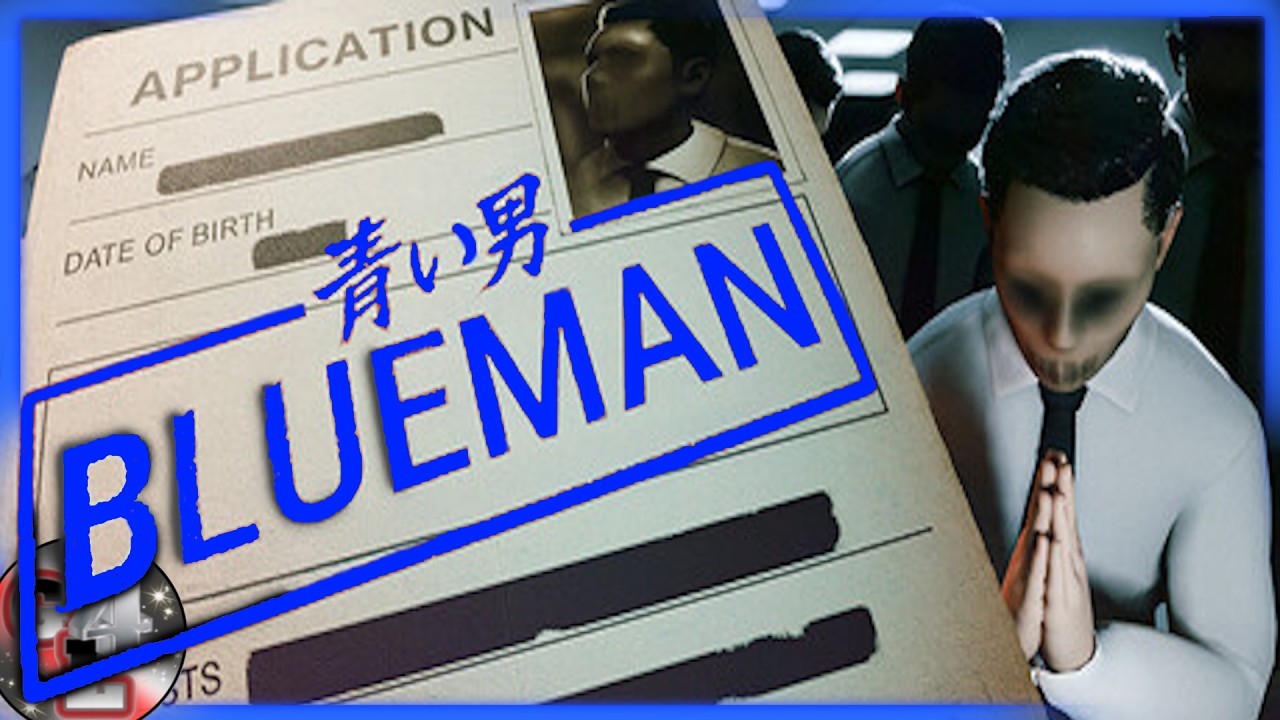 Hier geht man gleich BLAU zur Arbeit - hicks | Let's play BLUEMAN | German Indie Horror Games