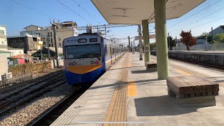 2183次 (EMU700一列8節)區間車 花壇站 到開