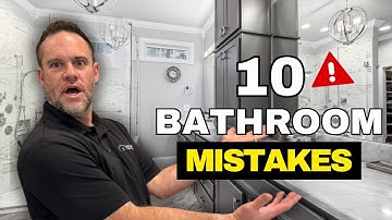 De TOP 10 badkamerontwerpfouten van architecten (en hoe ze te verhelpen)