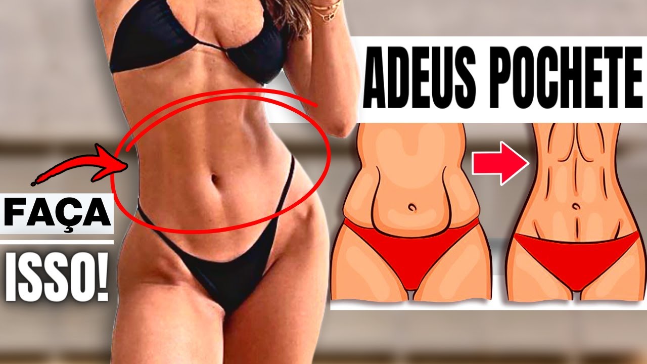 10 ABDOMINAIS EM PÉ Para PERDER POCHETE da Barriga 🔥 Cintura e Abdômen