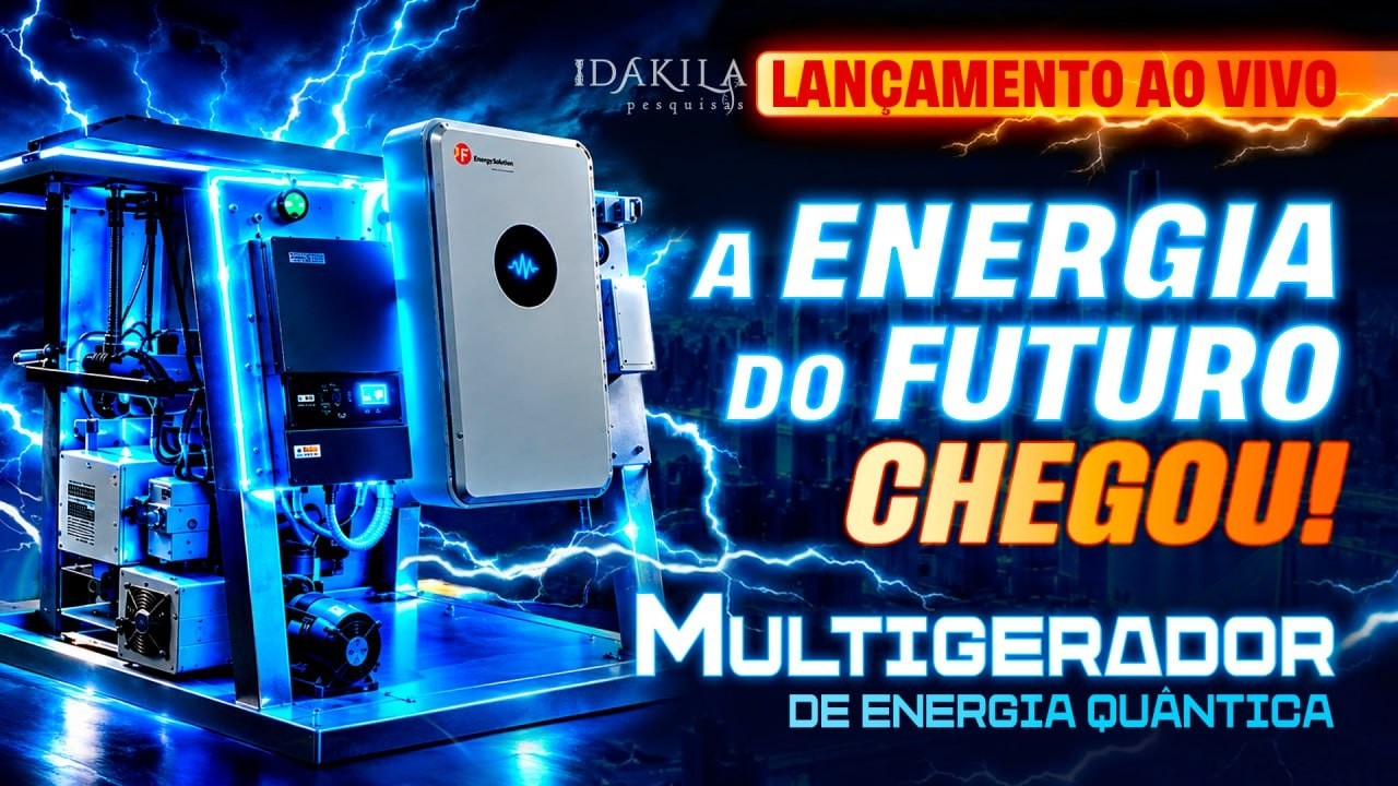 🚨 AO VIVO! Lançamento Multigerador de Energia Quântica - Sede de Dakila / MS