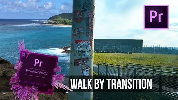 How to create a WALK BY TRANSITION in Premiere Pro | zuckerschockfilms