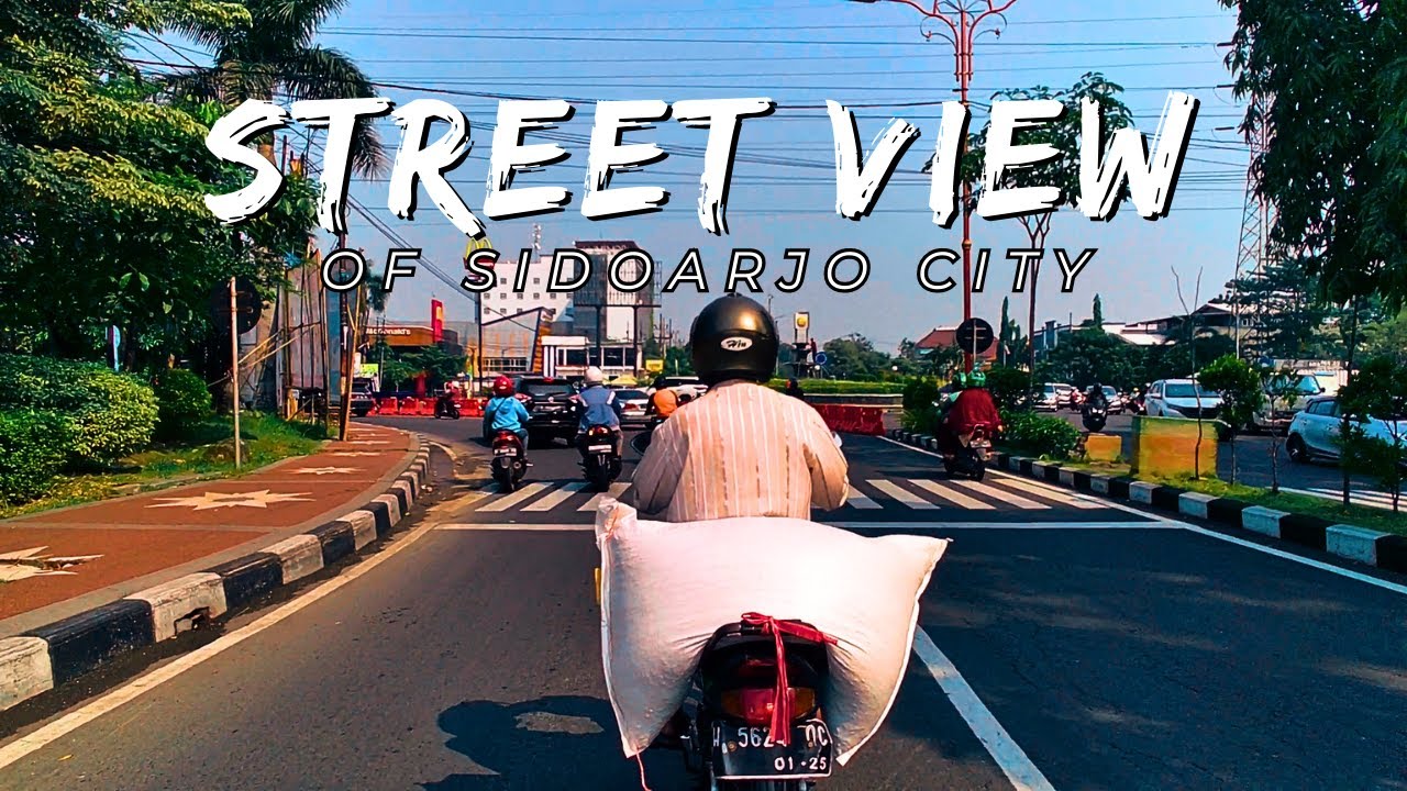 Riding Tour Sidoarjo, Indonesia - Explore the Vibrant Streets & City Life | Street View Adventure