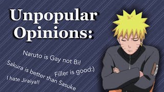 Disagreeing With Your Naruto Opinions