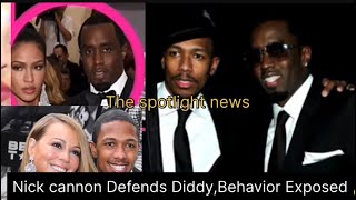 Nick Cannon worries about his bizarre home situation and defends Diddy, saying, \\