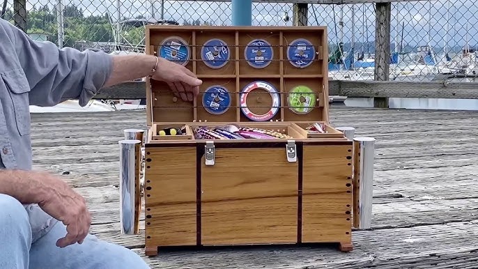 Wooden Tackle Boxes by Scott Cameron 