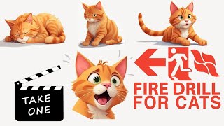 Fire Drill For Cats  take one