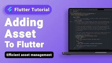 Flutter for Beginners: Adding assets to flutter project