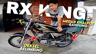 REVIEW RX KING STYLE MEDAN KNALPOT NGOROK BOBAN | ALAN MOTOVLOG