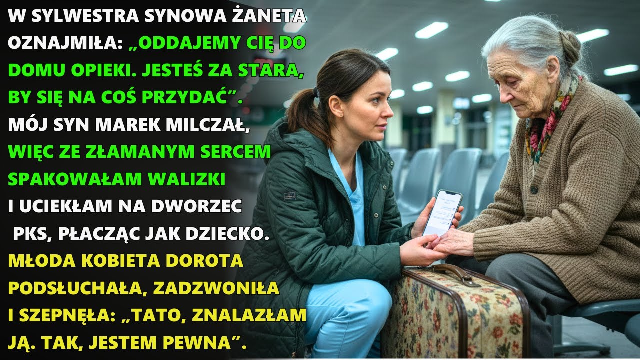 W Sylwestra synowa: „Dom opieki”. Spakowałam walizkę… i uciekłam bez słowa w noc