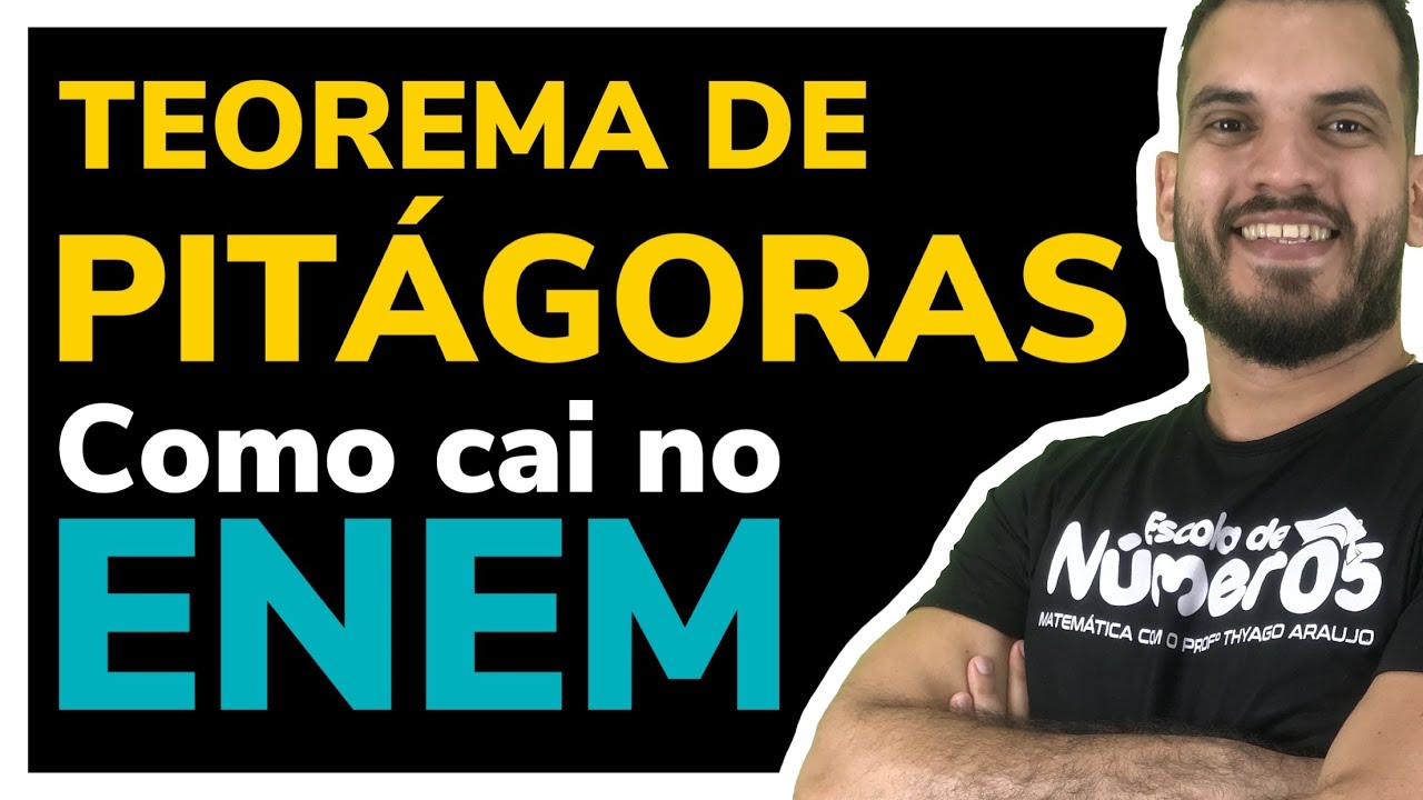 Teorema de Pitágoras no ENEM | Questões resolvidas