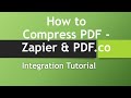 How to Compress PDF using PDF.co and Zapier
