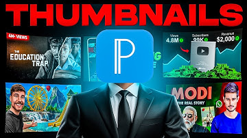 How to Make Thumbnails in Pixellab Like a PRO | Pixellab Thumbnail Tutorial