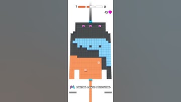 Color Fill 3D | Level 7 #shorts #colorfill3d #games_level_solutions