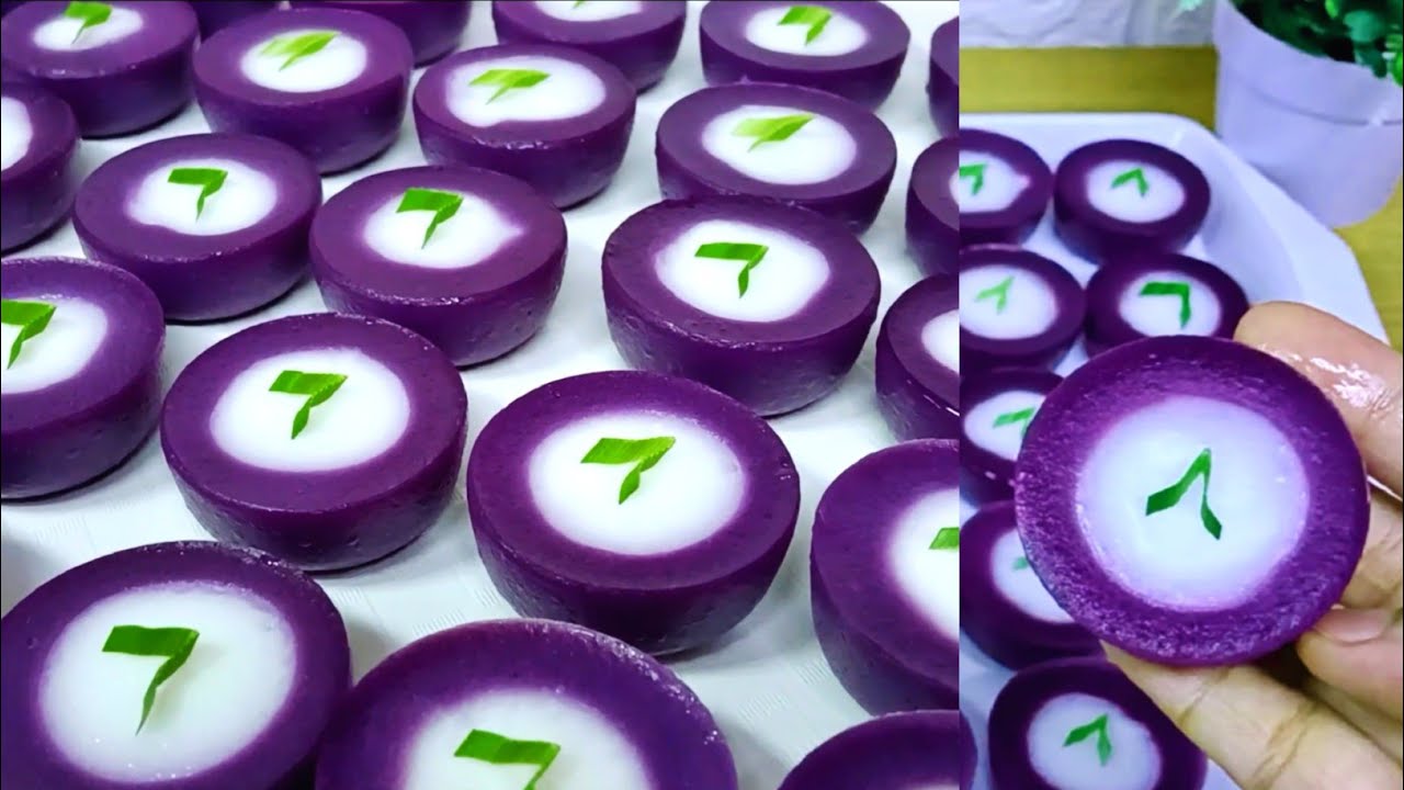 LENTUR ‼️PUNYA UBI DIBIKIN KUE SEPERTI INI AJA - RESEP KUE NONA MANIS UBI UNGU LEMBUT DAN KENYAL