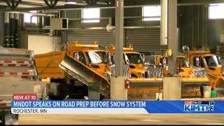 MnDOT prepares roads for changing weather